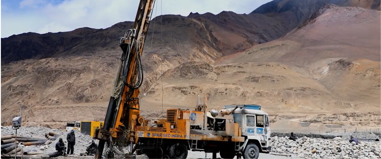 Design and construction of Highest Multi Span Bridge – Ladakh