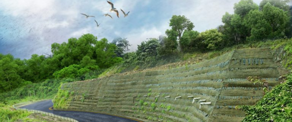 Design and Construction of Reinforced Mechanically Stabilized Earth (RME) Wall — Debris Catcher Structure, Public Works Department, Arunachal Pradesh (PWD, NH)