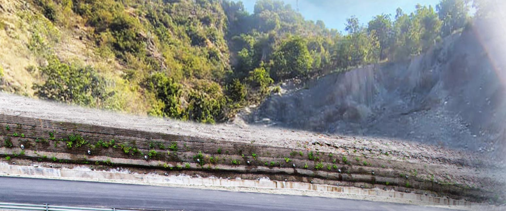 Design and Construction of Reinforced Earth (RE) Wall — Valley-Side Protection and Road Reclamation, Arunachal Pradesh