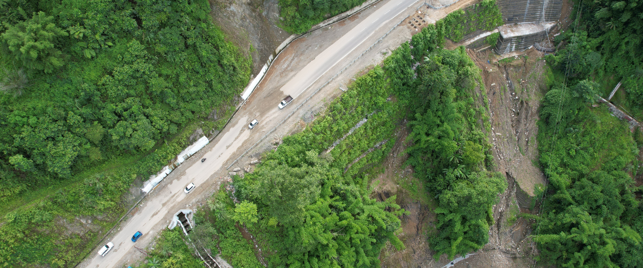 Design and Construction of Reinforced Earth (RE) Wall — Valley-Side Protection and Road Reclamation, Arunachal Pradesh