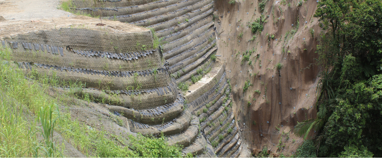 Design and Construction of Reinforced Earth (RE) Wall — Valley-Side Protection and Road Reclamation, Arunachal Pradesh