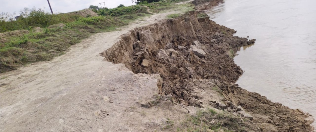 Riverbank Erosion Control & Scour Protection Using Articulated Concrete Block Mattress – Uttarpradesh