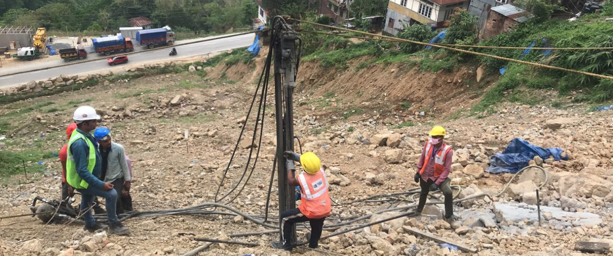 Hunthar Veng Landslide Stabilization Project – Mizzoram