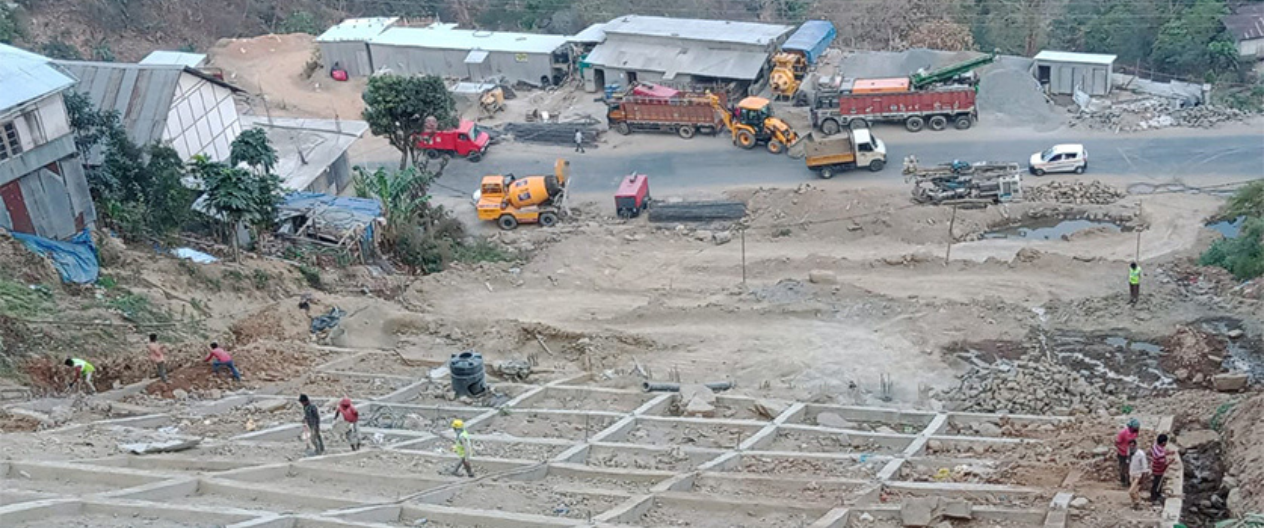 Hunthar Veng Landslide Stabilization Project – Mizzoram