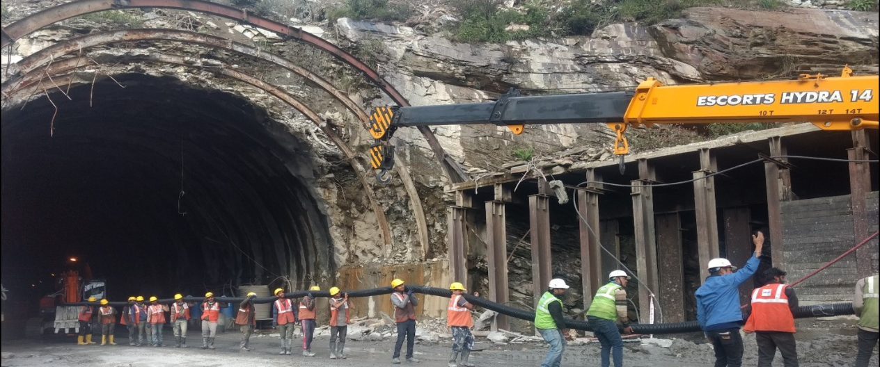 Atal Tunnel Rock Cable Anchor Stabilization Project – Himachal