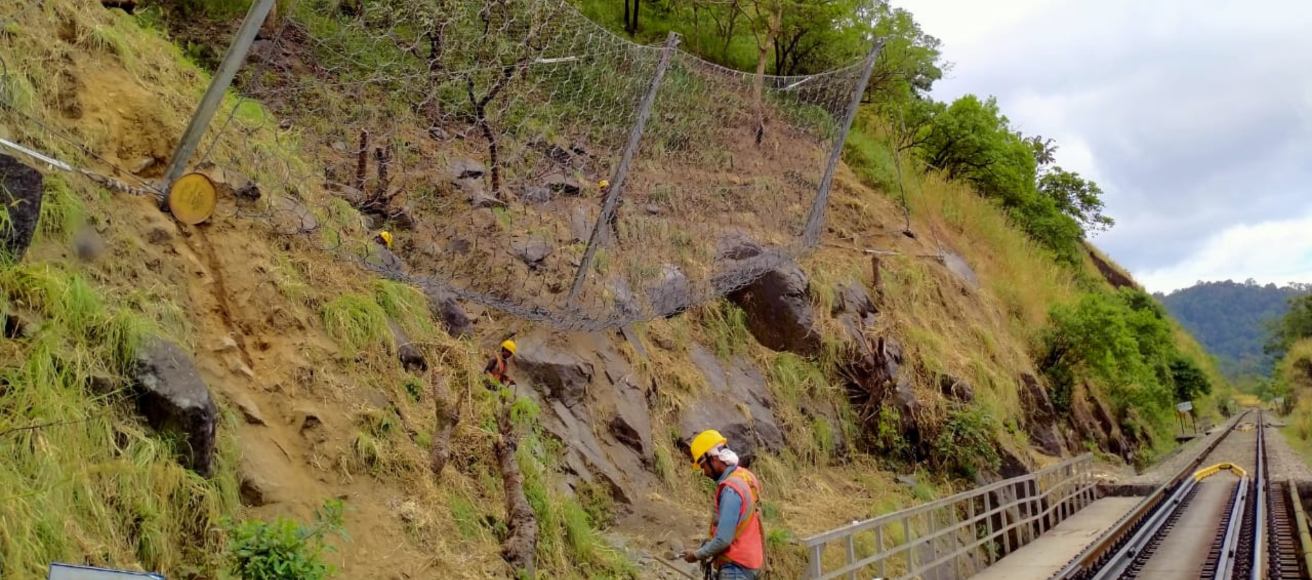 Slope Stabilisation &  Rockfall Mitigation